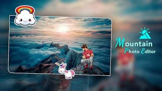 Mountain Photo Editor screenshot 1