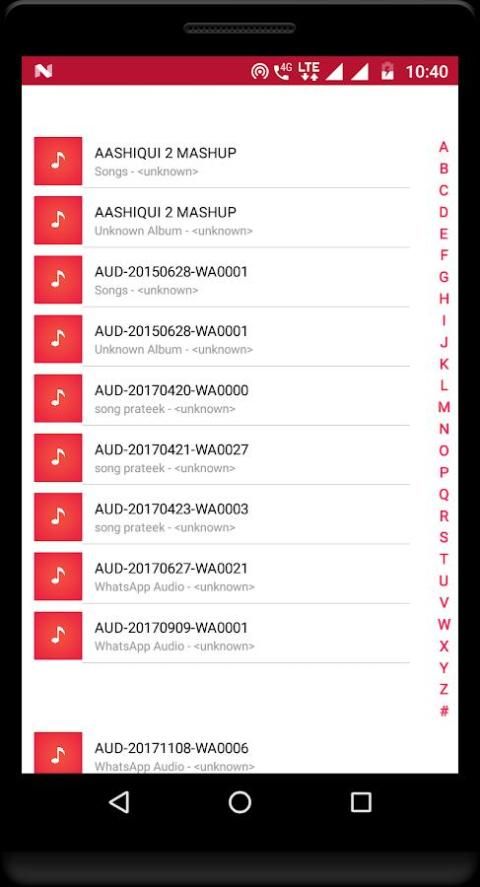Phoenix Music Player screenshot 3