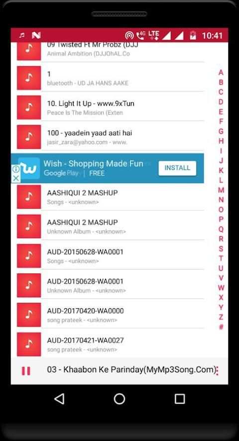 Phoenix Music Player screenshot 2