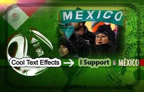 I Support Mexico FIFA 2018 Photo Editor screenshot 4