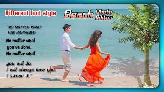 Beach Photo Editor screenshot 3
