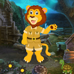 Funny Lion Rescue Best Escape Game-395 आइकन