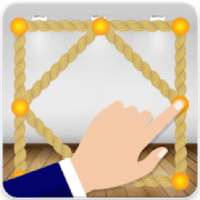 Finger Line Puzzle Game - One Line Connecting Dots