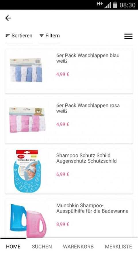 Baby Sweets - süßer Baby Shop screenshot 5