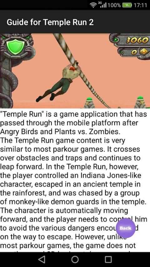 Guide for Temple Run 2 screenshot 2
