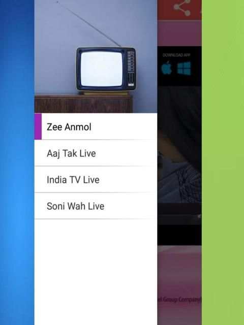 Indian TV Channels स्क्रीनशॉट 1