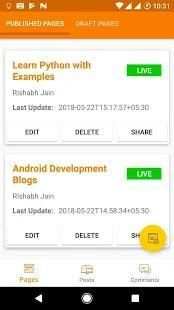 App for Blogger | Create A Free Website screenshot 5