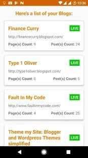 App for Blogger | Create A Free Website screenshot 6