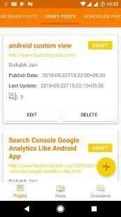 App for Blogger | Create A Free Website स्क्रीनशॉट 2
