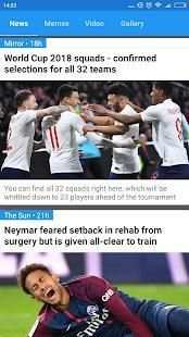 World Cup - Soccer News स्क्रीनशॉट 5
