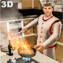 ikon Real Cooking Game 3D-Virtual Kitchen Chef