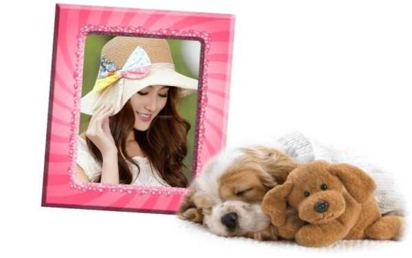 1 min App - Cute Pink Photo Frames screenshot 1
