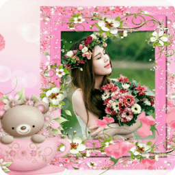 ikon 1 min App - Cute Pink Photo Frames