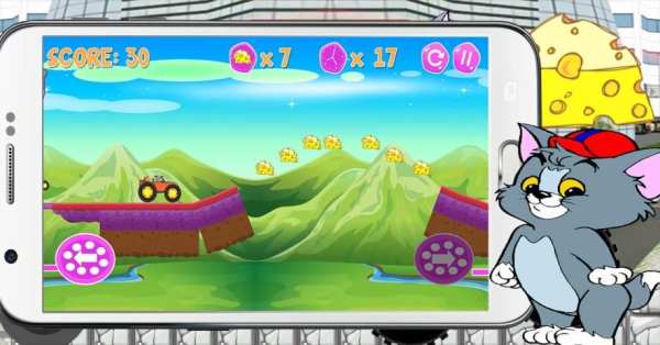 Turbo Fast Car Tom and Jerry Racing screenshot 7