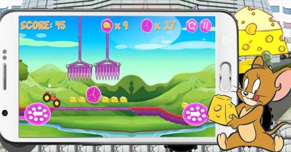 Turbo Fast Car Tom and Jerry Racing screenshot 1