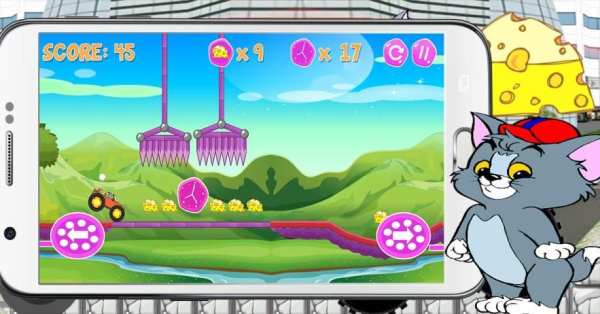 Turbo Fast Car Tom and Jerry Racing screenshot 5
