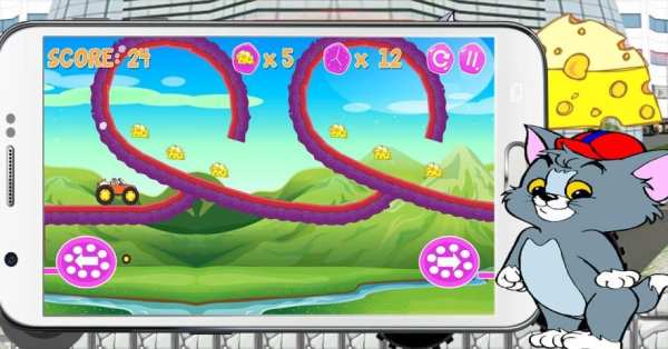 Turbo Fast Car Tom and Jerry Racing screenshot 6