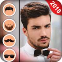 Men Hair & Beard Style - Men Mustache Photo Editor on 9Apps