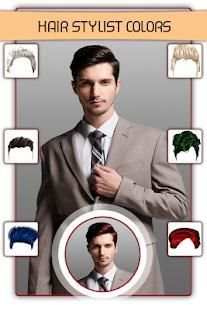 Men Hair & Beard Style - Men Mustache Photo Editor screenshot 2