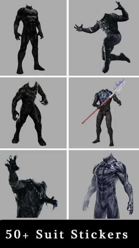 Black Panther Photo Editor screenshot 4