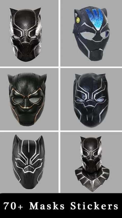 Black Panther Photo Editor screenshot 2