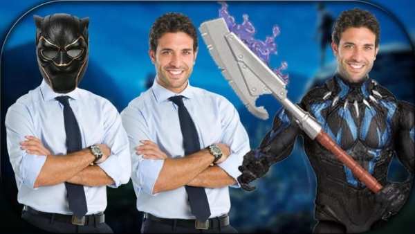 Black Panther Photo Editor screenshot 1