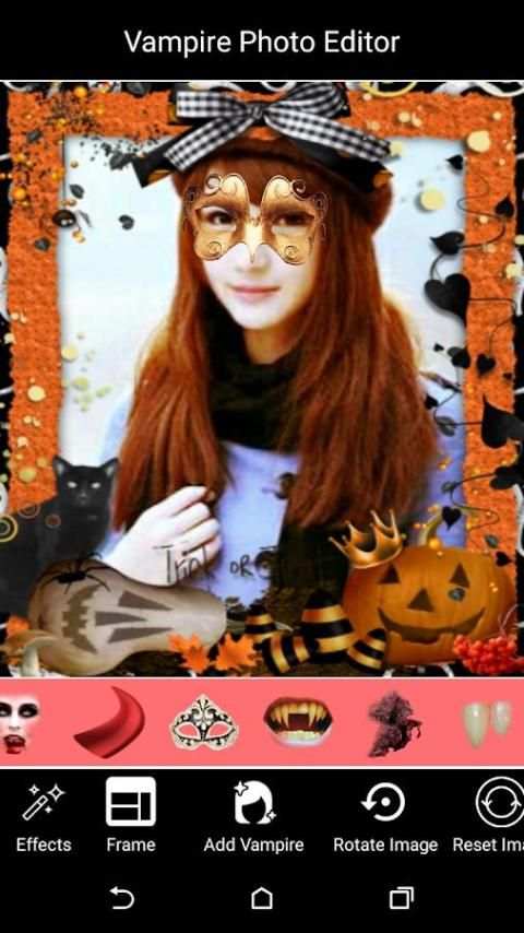 Vampire Photo Editor 2 تصوير الشاشة
