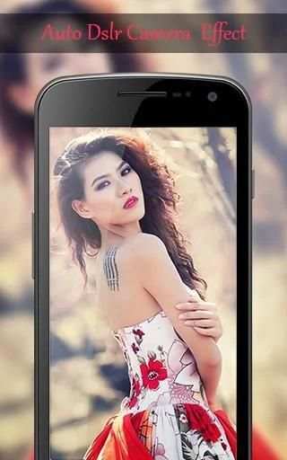 Auto Dslr Photo Effect : Auto Focus Effect screenshot 1
