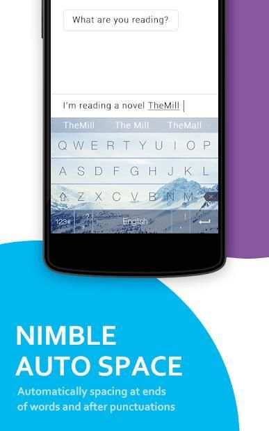 Nimble Keyboard-Fast & Smart Typing with Themes screenshot 4