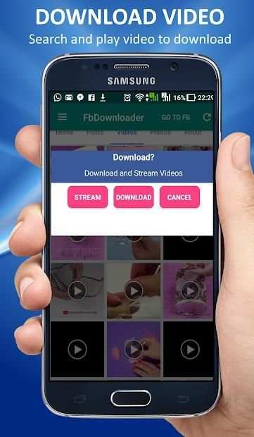 Video Saver / Facebook Downloader screenshot 4
