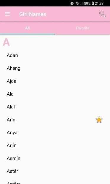 Kurdish First Names screenshot 5