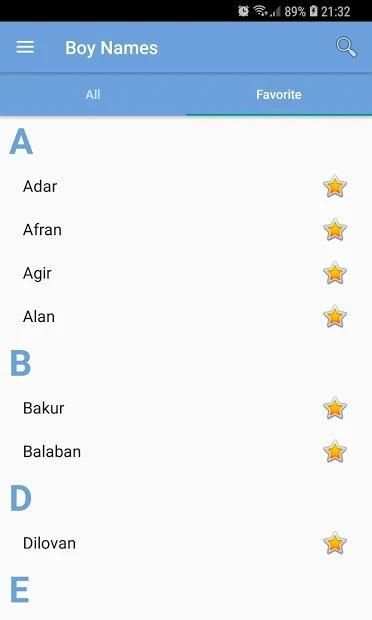 Kurdish First Names screenshot 3