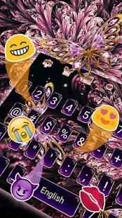 Luxurious Flower Keyboard скриншот 1