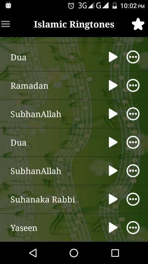 Islamic Ringtones 2018 screenshot 1