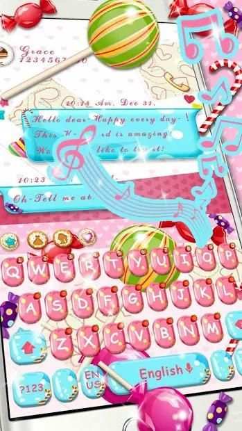 Sugar Colorful Keyboard screenshot 4