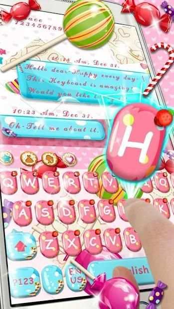 Sugar Colorful Keyboard screenshot 3
