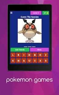 Pokemon Games : Quiz स्क्रीनशॉट 2