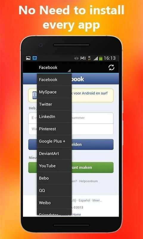 All Social network screenshot 3