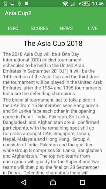 Live Cricket 2018 screenshot 2