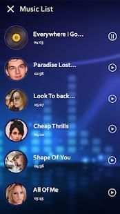 Music Player - Music Box Audio Player स्क्रीनशॉट 1