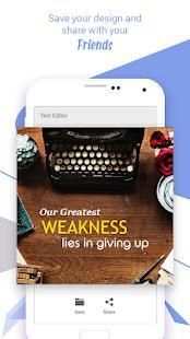 Text Editor - Poster Maker screenshot 2