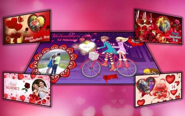 Valentine Day Photo Frame स्क्रीनशॉट 4