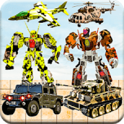 US Army Multi Robot Transform Tank War-Robot Games icon