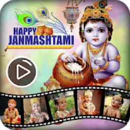 ikon Janmashtami Video Maker 2018 - Krishna Video Maker