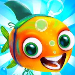 Fish Mania Ocean - Match 3 Game puzzle
