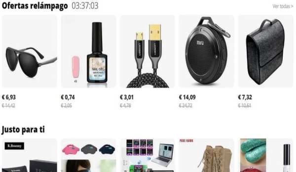 AliExpress descuento 14% screenshot 2