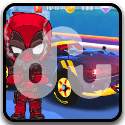 Deadpool Monster Race - Superhero race Simulation icon