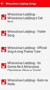 Miraculous Ladybug Songs screenshot 2