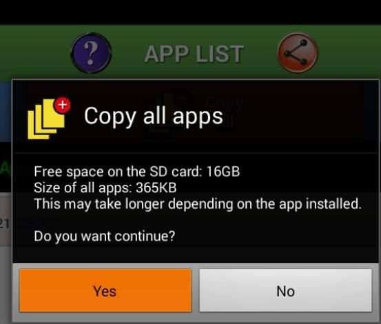 Apk Installer to Sd Card screenshot 4
