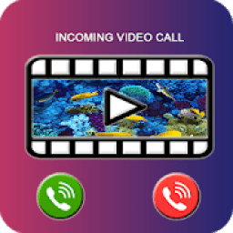 Incoming Call Video Ringtone – Call Screen Video आइकन
